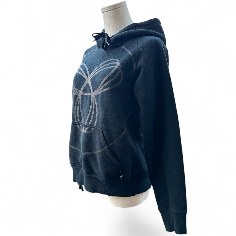 Aritzia TNA Black Long sleeves Hoodie Women Cotton Blend Sz L - Picture 5 of 12